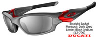 Oakley Straight Jacket Ducati Dark Grey_Black Iridium (12-790)